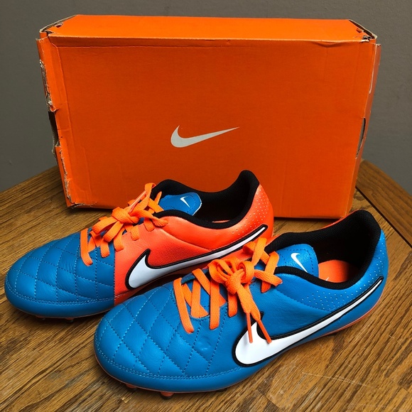 Nike Shoes | Jr Tiempo Genio Leather Youth Soccer Cleats | Poshmark